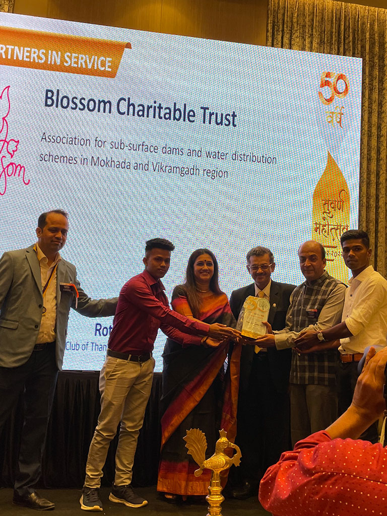 Felicitation by Rotary Club of Thana West in May 2022
